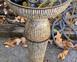 Theodore Alexander Eggshell Floor Lamp