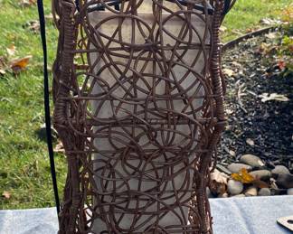 Wicker Lamp