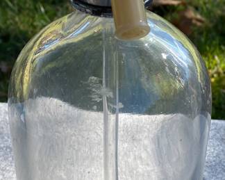 M. Barker's Soda Water Bottle