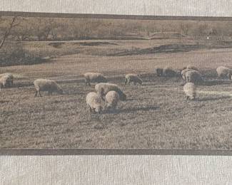 Signed "Oxford Downs" Print by Bangor