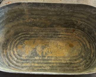 Old Cubasa Wash Tub