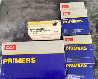 8mm Mauser and Shotshell Primers
