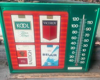 Kool Cigarettes Advertising Thermometer