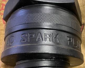 Large AC Delco Plastic Advertising Spark Plug