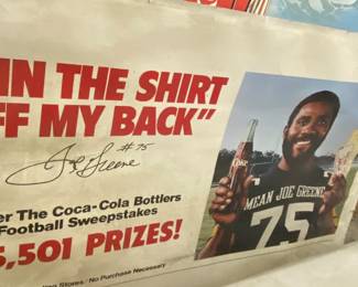 Mean Joe Green Coca Cola Premium Store Display