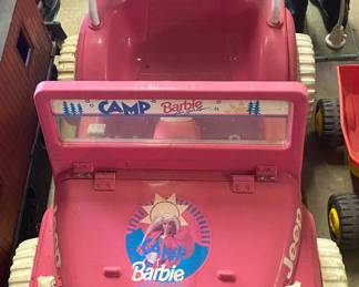 Camp Barbie Jeep