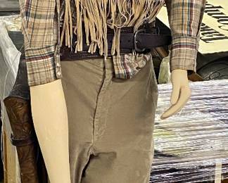 Western Themed Mannequin