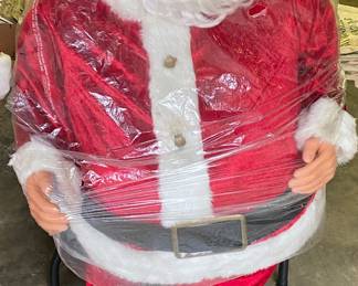 Animated Standing Santa Claus