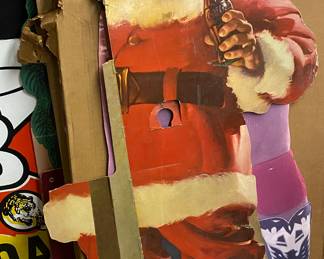 Coca Cola Santa Standee