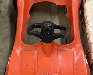 Vintage Plastic Corvette Pedal Car