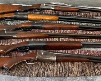 Six Double Barrel Shotguns to be Auctioned!