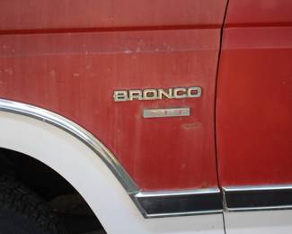 1986 Ford Bronco