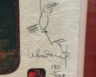 Hoi Lebadang Print Signed 