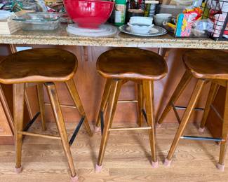 Wood Bar Stools 