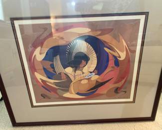 Oscar Howe “Double Women” Limited Reprint