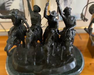 Bronze Figure “Coming Through the Rye”