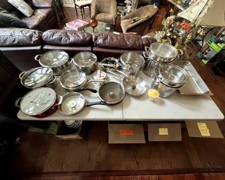 Pots and Pans with lids! 