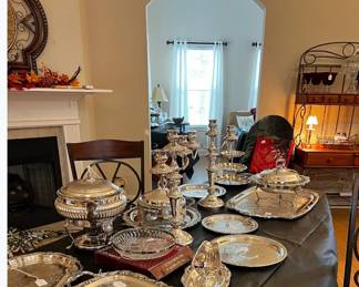 Plated Silver serving pieces 