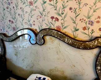 Matching headboard to pair of Italian mirrors