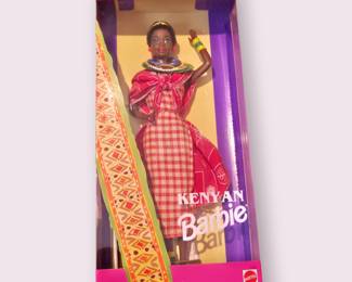 Vintage 1993 Kenyan Barbie 