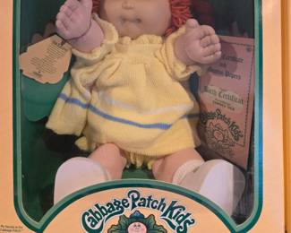 Vintage 1986 Cabbage Patch Kids Doll Edwina Deb