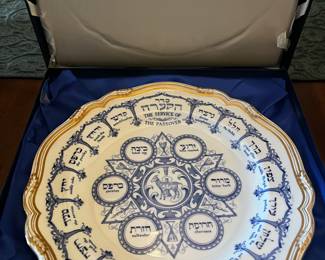 Judaica Seder Plate Passover