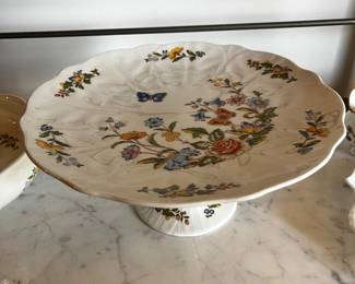 Aynsley Cottage Garden Pedestal Cake Plate