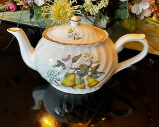 Arthur Wood & Son Straffordshire England Teapot with Fruit