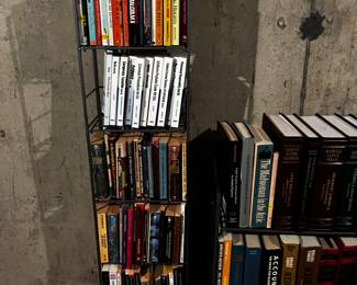 Selection throughout the home of books