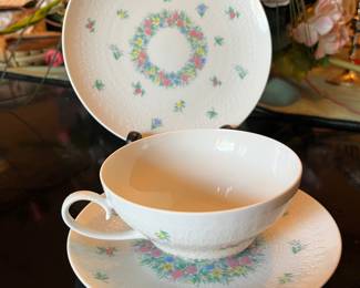 Rosenthal Studio Line Winblad Romance Floral Garland Cup & Saucer