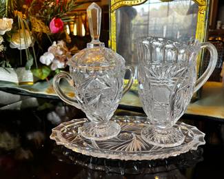 Creamer & Covered Sugar Bowl Set