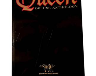 Queen Deluxe Anthology sheet music book, published by EMI Music Publishing and Hal Leonard