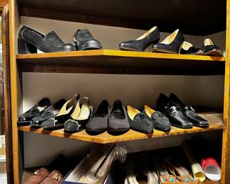 Part of the selection of women's shoes