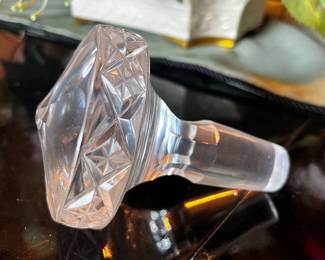 Cut Crystal Decanter Stopper