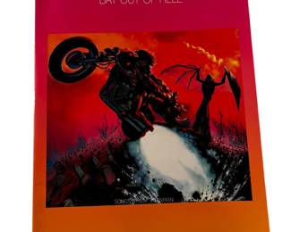 Sheet music MEATLOAF Bat of of Hell 1977