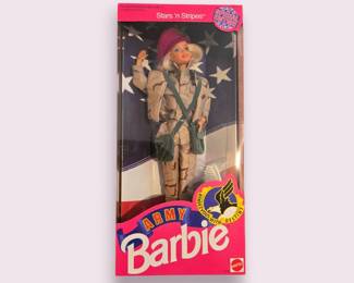 1992 Stars n' Stripes Army Barbie 