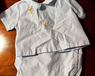 Adorable vintage diaper set