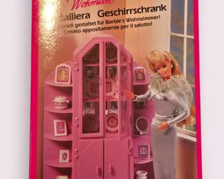 Vintage Mattel Barbie 1987 Living Pretty Wall Unit Furniture