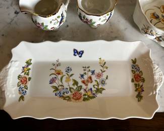 Aynsley Cottage Garden Rectangular Serving Tray
