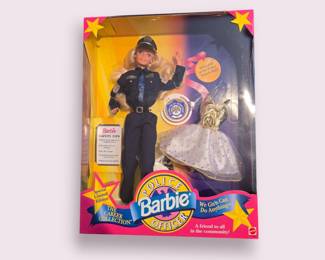 Vintage 1993 Police Officer Barbie 
