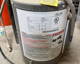 120v electric water heater $75