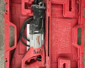 Milwaukee sawzall (w/o blade kit) $35