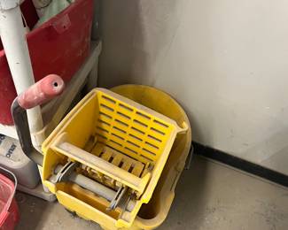 Commercial Bucket and Mop $25