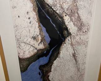 “Still Water IV,” by Michigan artist E.P. Lewandowski. Signed and numbered (#2/2000) by Lewandowski.