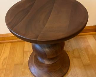 Eames Turned Stool.