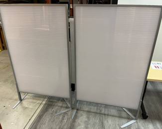 Two JRB Studio office privacy screens.