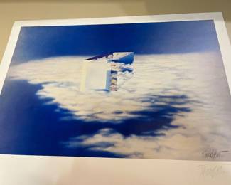 Signed limited edition print by artist Joseph Kinnebrew. #301/500.