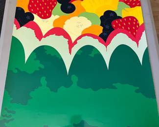 Herman Miller Summer Picnic poster (1977) by Stephen Frykholm.