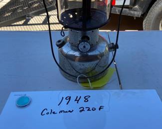 1948 Coleman, nickel fount