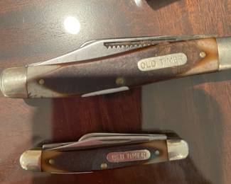 Old Timer pocket knives